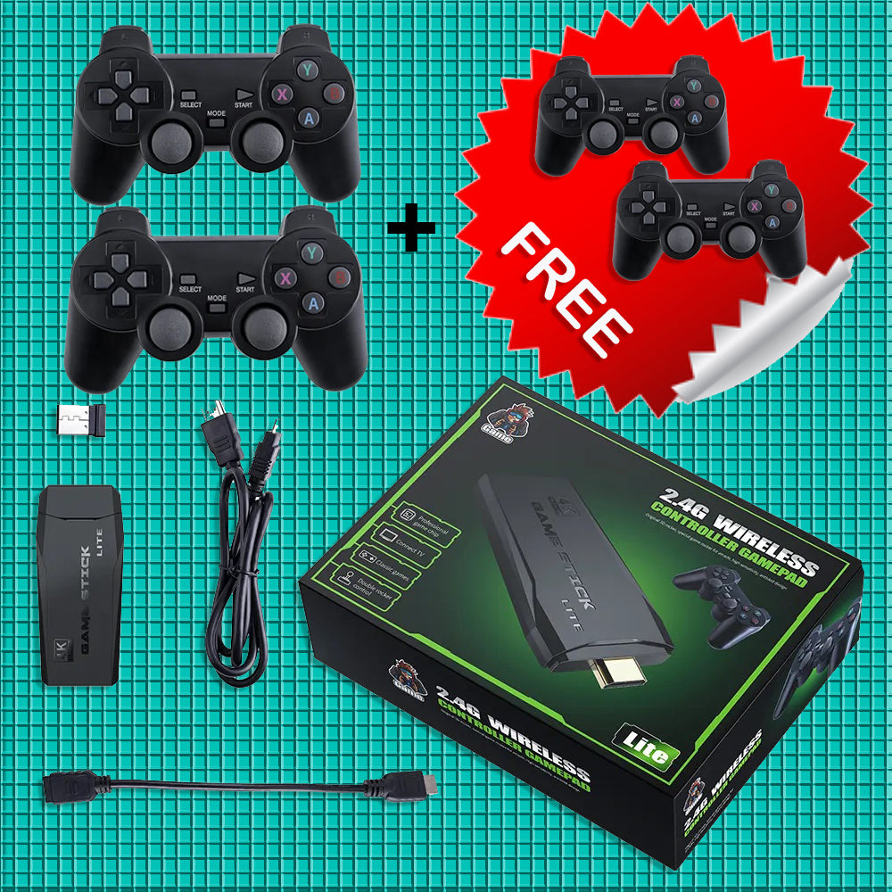 Sassari™ 4K Retro Video Game Stick