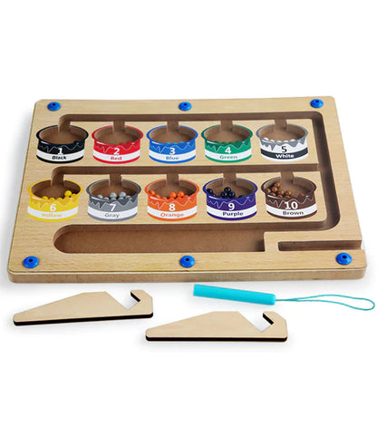 Sassari™- Magnetic Color And Number Maze Toy