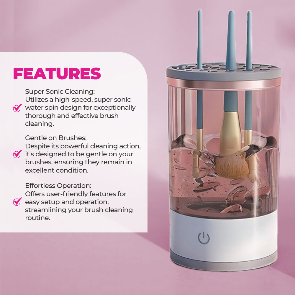 Bristlefy™ - Electric Makeup Brush Cleaner