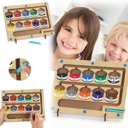 Sassari™- Magnetic Color And Number Maze Toy